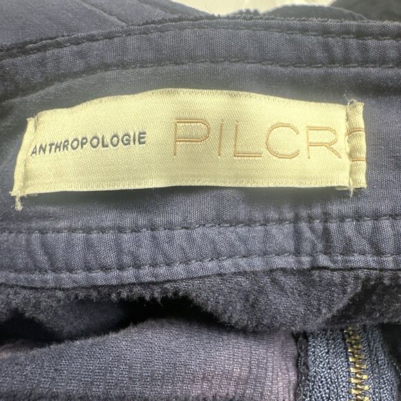 Anthropologie PILCRO Slim Corduroy Overalls Size 29 Purple Tie Dye Jumpsuit - Picture 9 of 16